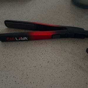 Lava Red Hair Straightener